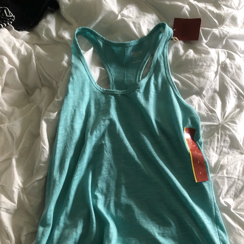 Teal tanktop